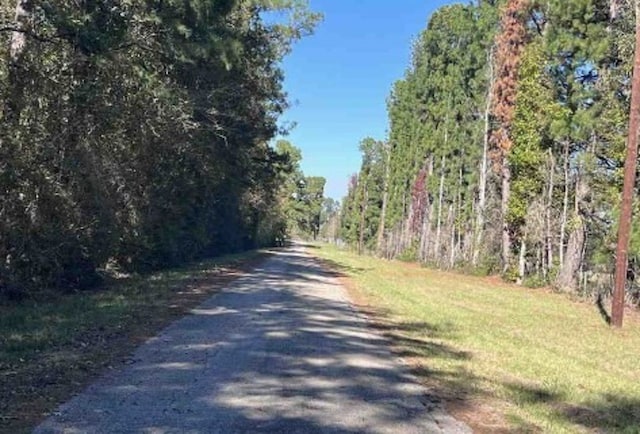 view of road