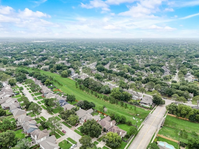 drone / aerial view featuring a residential view