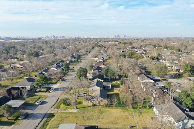 view of bird's eye view