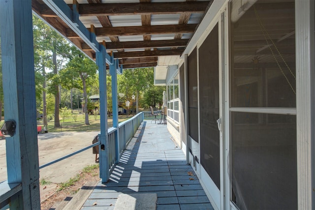 view of patio