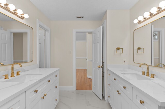 17402 Wilton Park Ct, Spring, TX 77379 - bathroom featuring tile flooring and dual vanity