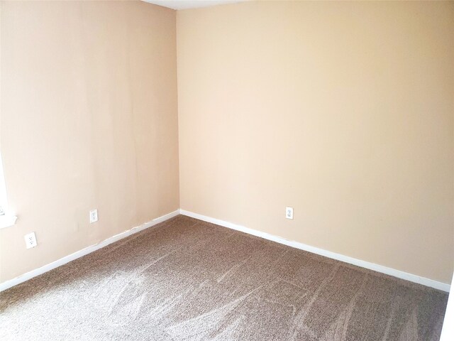 unfurnished room featuring carpet floors