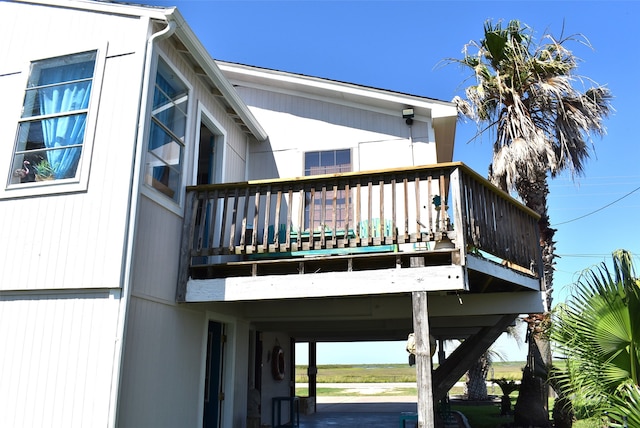 view of rear view of house