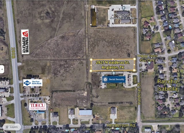 2927 N Valderas St, Angleton TX, 77515 land for sale