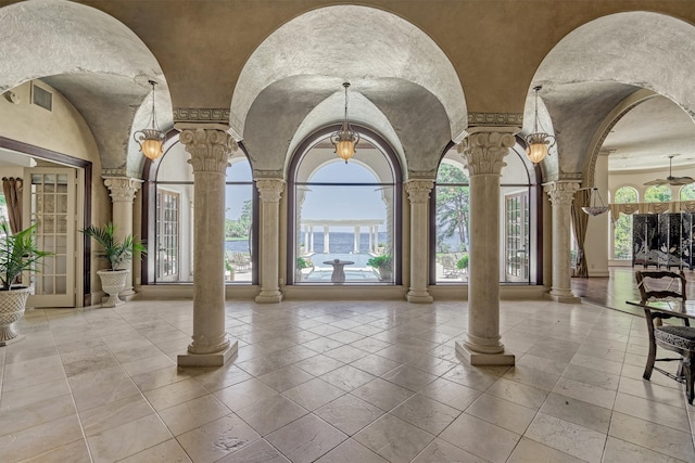 view of community lobby