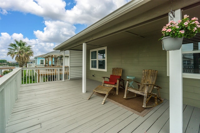 view of deck