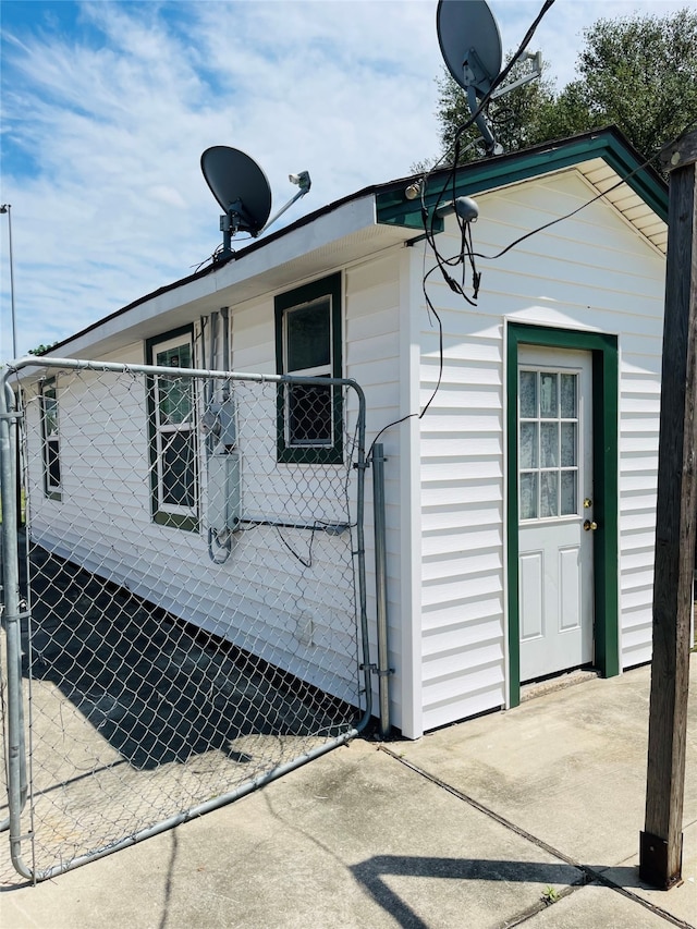 view of property exterior