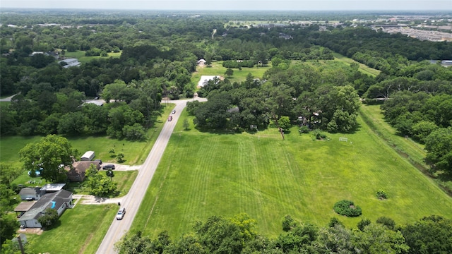 view of aerial view