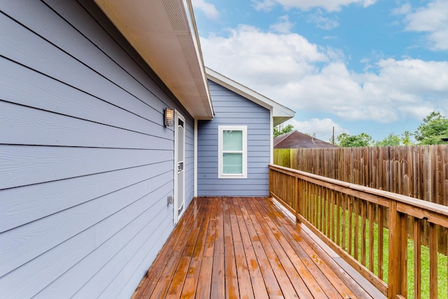 view of deck