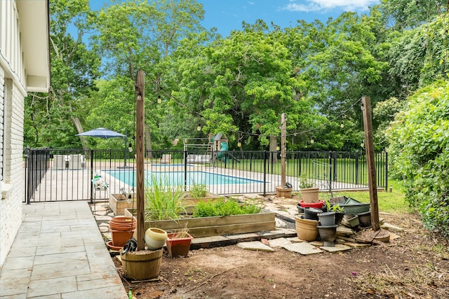 view of pool