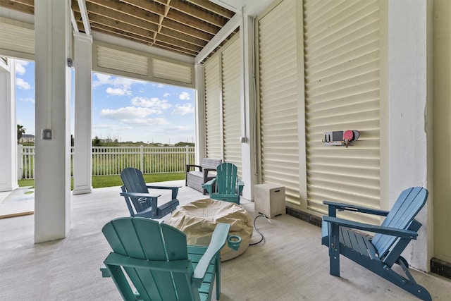 view of patio