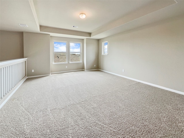 unfurnished room with carpet