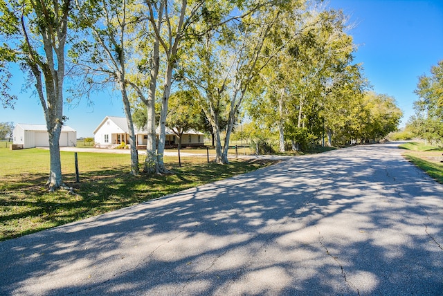 view of road