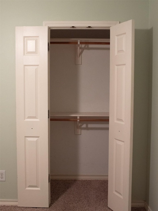 view of closet