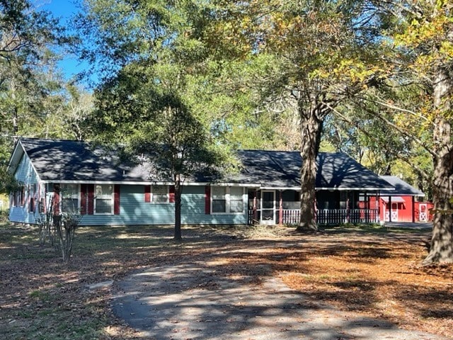 view of ranch-style house