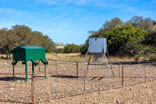 view of play area