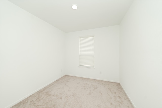 empty room with light carpet