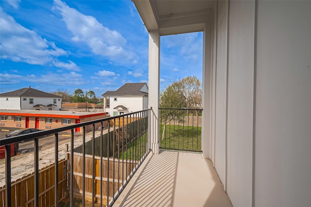 4748 Mallow St, Houston, TX 77033 - balcony with a residential view