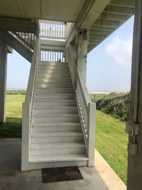 view of staircase