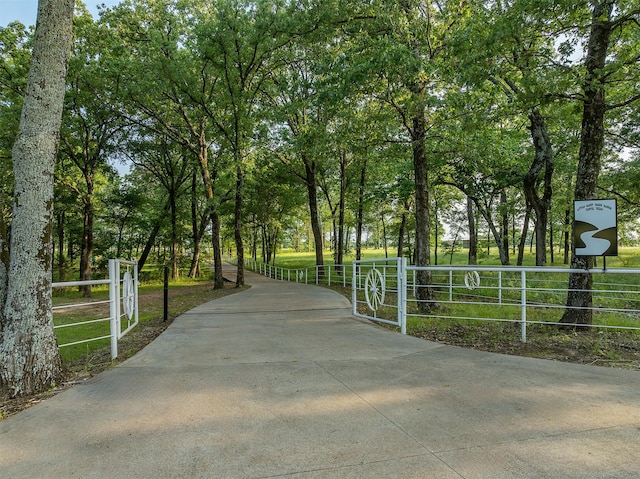 view of gate