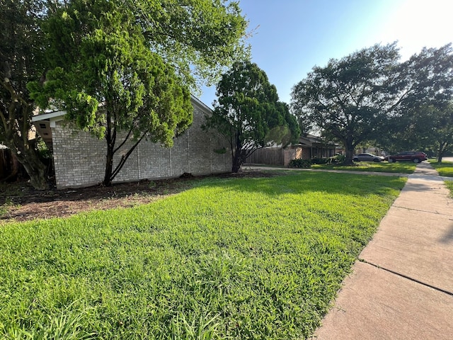 view of yard