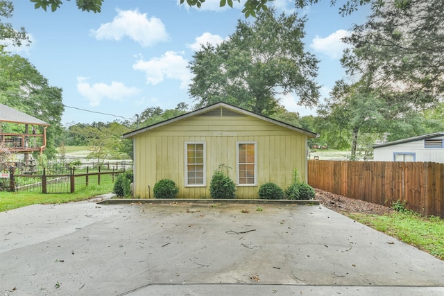 view of rear view of house