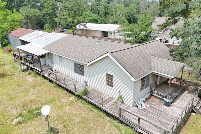 view of aerial view