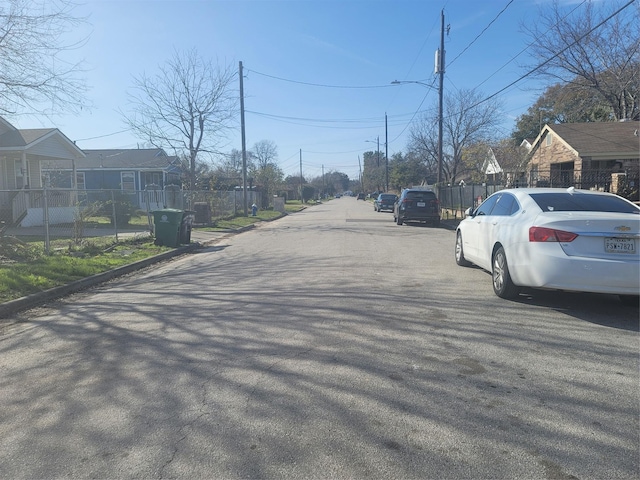 view of street