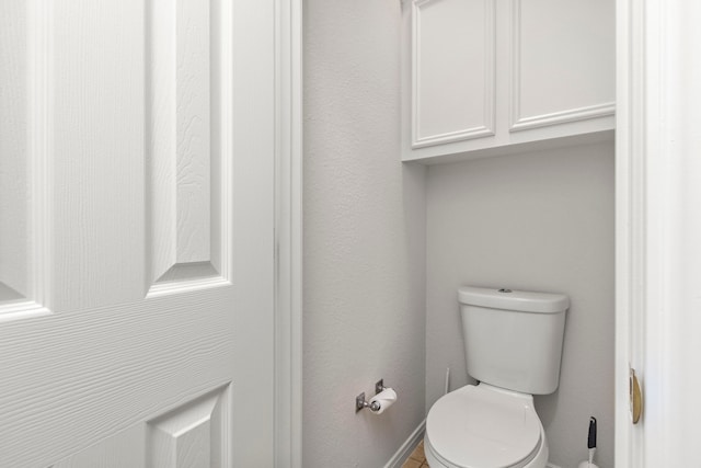 bathroom with toilet