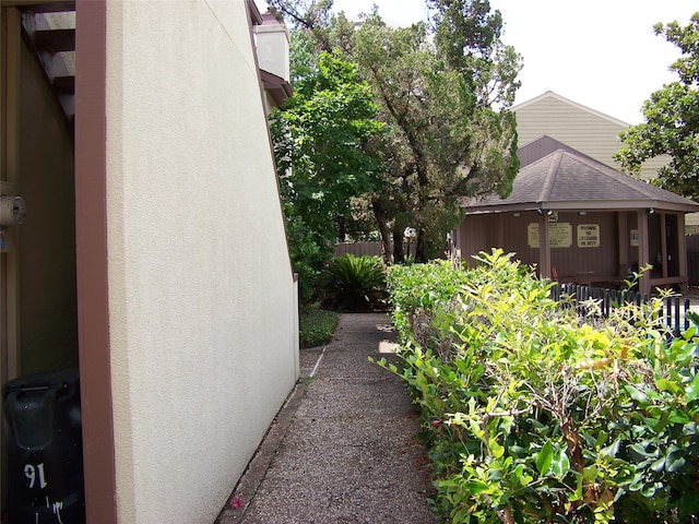 view of property exterior