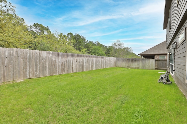 view of yard