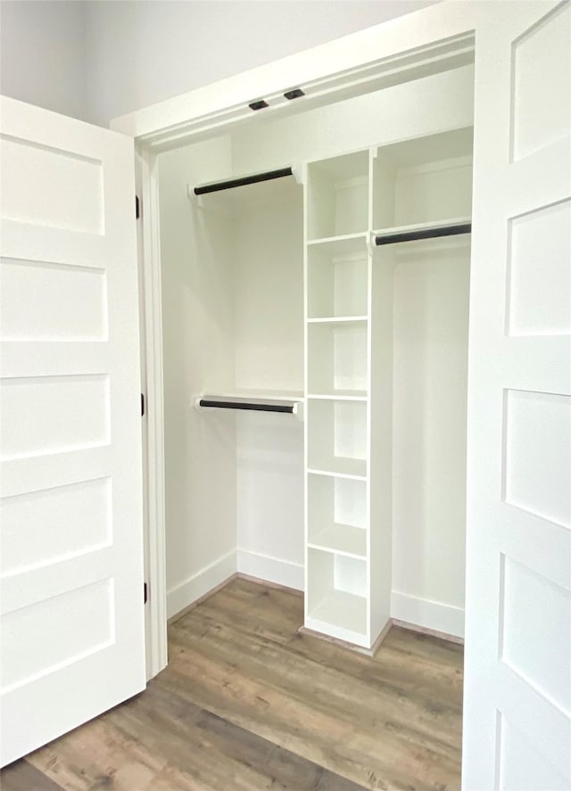 view of closet