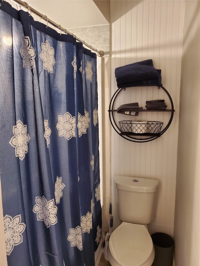 bathroom with toilet