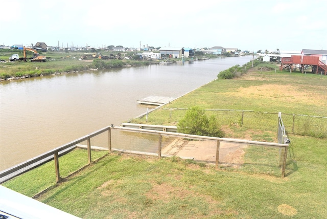 view of water feature