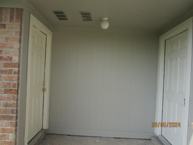 12515 Cooperstown Dr, Houston, TX 77089 - view of exterior entry featuring brick siding