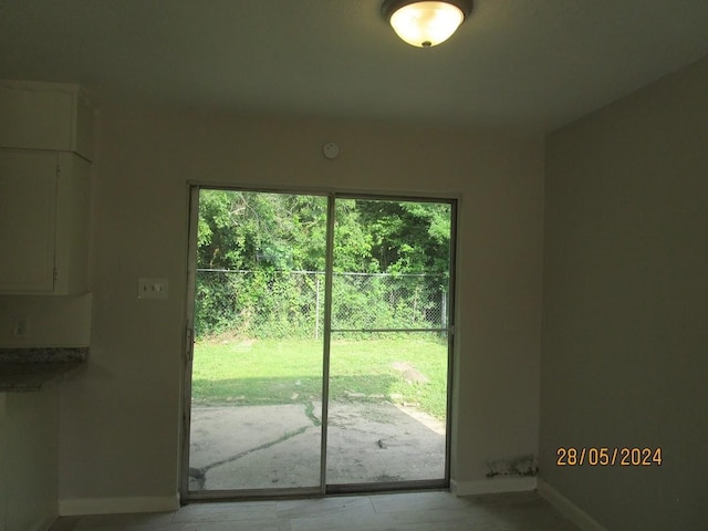 12515 Cooperstown Dr, Houston, TX 77089 - doorway to outside with baseboards