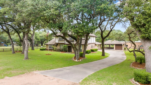 surrounding community featuring a yard