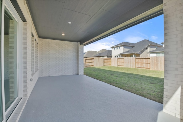 view of patio / terrace