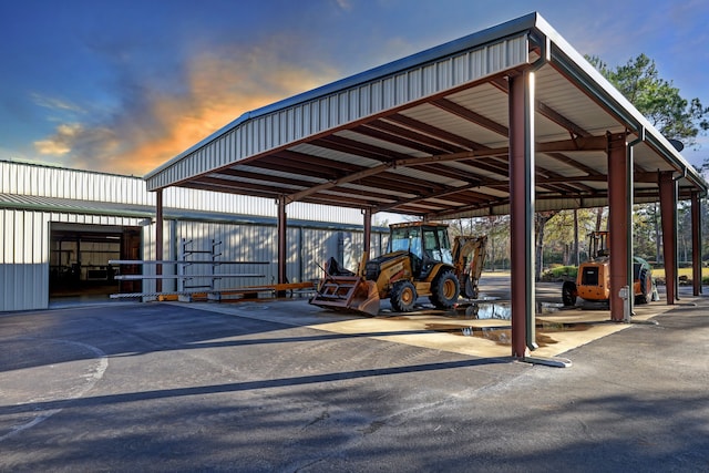 exterior space featuring an outdoor structure