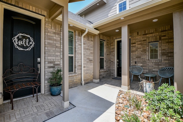 view of entrance to property