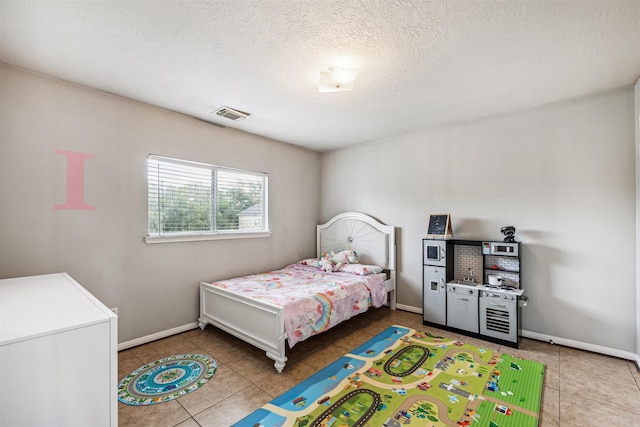 view of tiled bedroom