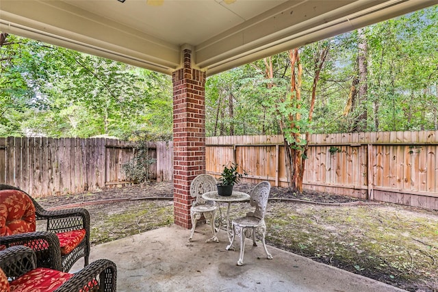 view of patio / terrace