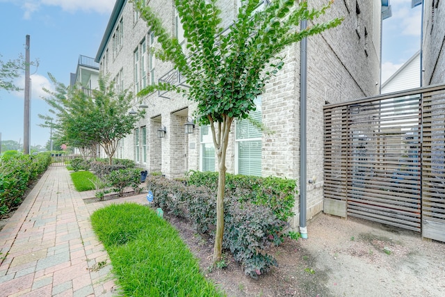 view of property exterior