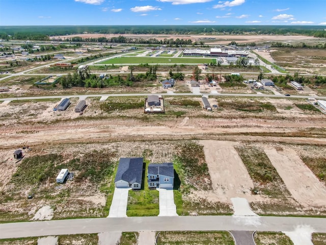 drone / aerial view featuring a rural view