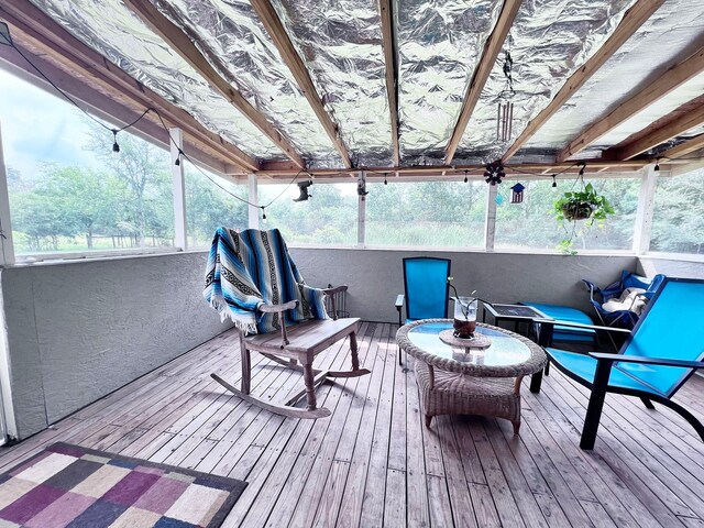 13074 Clover Ln, Iola, TX 77861 - view of sunroom