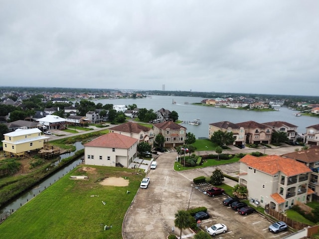 4025 Boardwalk Blvd, Seabrook, TX 77586 - aerial perspective of suburban area featuring a nearby body of water
