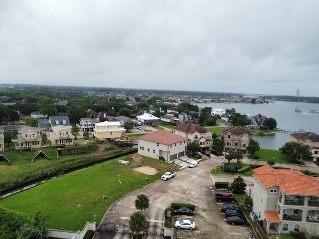 4025 Boardwalk Blvd, Seabrook, TX 77586 - aerial view of residential area with a large body of water