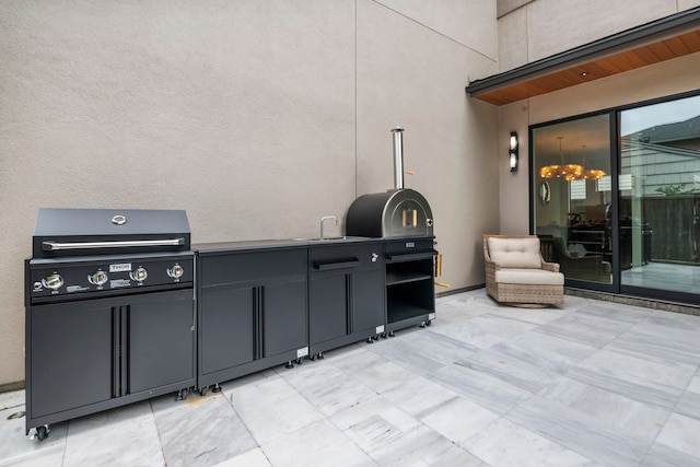 view of patio / terrace with grilling area