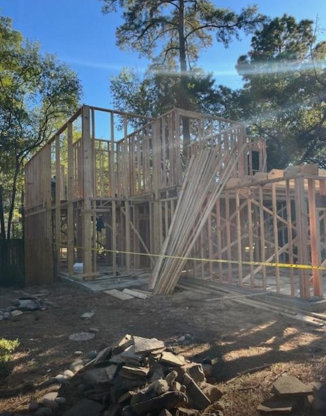 exterior space with a playground