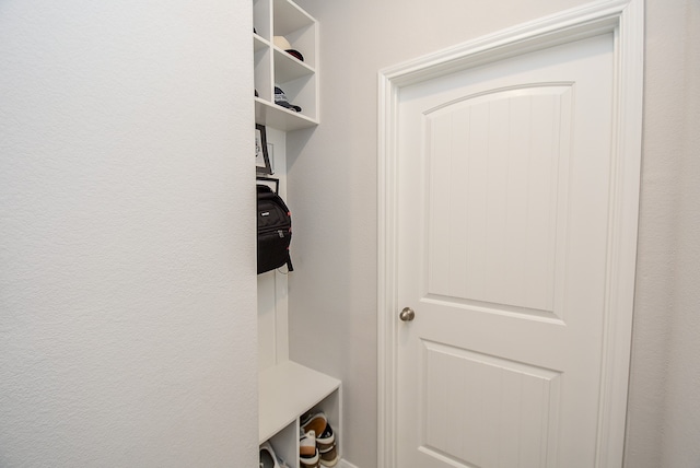 view of mudroom